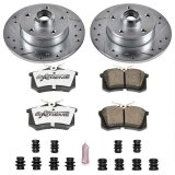Power Stop 92-95 Volkswagen Corrado Rear Z26 Street Warrior Brake Kit thumbnail 1