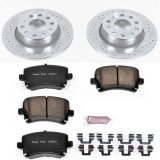 Power Stop 2013 Audi A3 Quattro Rear Z23 Evolution Sport Brake Kit thumbnail 1