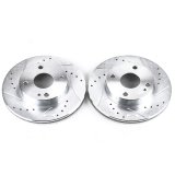 Power Stop 90-93 Mazda Miata Front Evolution Drilled & Slotted Rotors - Pair thumbnail 1