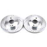 Power Stop 90-93 Mazda Miata Front Evolution Drilled & Slotted Rotors - Pair thumbnail 3