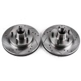 Power Stop 82-87 Buick Regal Front Evolution Drilled & Slotted Rotors - Pair thumbnail 2