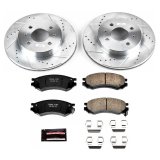Power Stop 91-92 Saturn SC Front Z23 Evolution Sport Brake Kit thumbnail 1