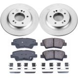 Power Stop 2015 Hyundai Sonata Rear Z17 Evolution Geomet Coated Brake Kit thumbnail 1