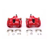 Power Stop 2006 Lexus GS300 Front Red Calipers w/Brackets - Pair thumbnail 1