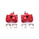 Power Stop 2006 Lexus GS300 Front Red Calipers w/Brackets - Pair thumbnail 2