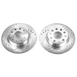 Power Stop 10-13 Audi A3 Rear Evolution Drilled & Slotted Rotors - Pair thumbnail 2