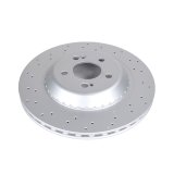 Power Stop 2017 Mercedes-Benz Maybach S550 Rear Evolution High Carbon Geomet Coated Rotor thumbnail 2