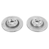 Power Stop 06-08 Jaguar S-Type Rear Evolution Drilled & Slotted Rotors - Pair thumbnail 2