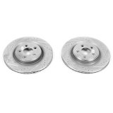 Power Stop 06-08 Jaguar S-Type Rear Evolution Drilled & Slotted Rotors - Pair thumbnail 3