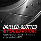 Power Stop 06-08 Jaguar S-Type Rear Evolution Drilled & Slotted Rotors - Pair thumbnail 5