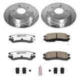 Power Stop 04-05 Buick Century Rear Z26 Street Warrior Brake Kit thumbnail 1