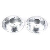 Power Stop 11-14 Chrysler 200 Rear Evolution Drilled & Slotted Rotors - Pair thumbnail 3