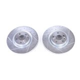Power Stop 2018 Jaguar E-Pace Front Evolution Drilled & Slotted Rotors - Pair thumbnail 1