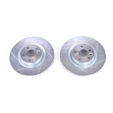 Power Stop 2018 Jaguar E-Pace Front Evolution Drilled & Slotted Rotors - Pair thumbnail 2