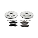 Power Stop 05-18 Nissan Frontier Front Z23 Evolution Sport Brake Kit thumbnail 1