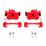 Power Stop 90-00 Honda Civic Front Red Calipers w/Brackets - Pair thumbnail 2