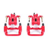 Power Stop 05-18 Nissan Frontier Rear Red Calipers w/Brackets - Pair thumbnail 3