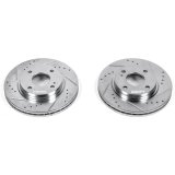 Power Stop 11-19 Ford Fiesta Front Evolution Drilled & Slotted Rotors - Pair thumbnail 3