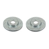 Power Stop 12-17 Hyundai Azera Front Evolution Drilled & Slotted Rotors - Pair thumbnail 3