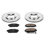Power Stop 90-93 Honda Accord Front Z23 Evolution Sport Brake Kit thumbnail 1