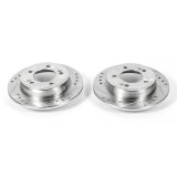 Power Stop 11-19 Hyundai Elantra Rear Evolution Drilled & Slotted Rotors - Pair thumbnail 1