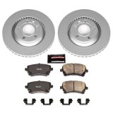Power Stop 04-09 Audi S4 Rear Z23 Evolution Sport Coated Brake Kit thumbnail 1