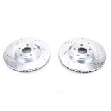 Power Stop 15-19 Ford Edge Front Evolution Drilled & Slotted Rotors - Pair thumbnail 2