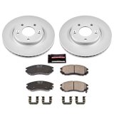 Power Stop 04-06 Hyundai Tiburon Front Z17 Evolution Geomet Coated Brake Kit thumbnail 1