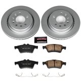 Power Stop 08-11 Saab 9-3 Rear Z23 Evolution Sport Coated Brake Kit thumbnail 1