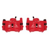 Power Stop 90-91 Lexus ES250 Rear Red Calipers w/Brackets - Pair thumbnail 2