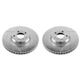 Power Stop 10-17 BMW 535i GT Front Evolution Drilled & Slotted Rotors - Pair thumbnail 1