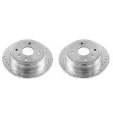 Power Stop 04-08 Suzuki Forenza Rear Evolution Drilled & Slotted Rotors - Pair thumbnail 2