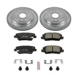 Power Stop 14-18 Cadillac CTS Rear Z23 Evolution Sport Brake Kit thumbnail 1