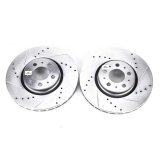 Power Stop 08-09 Volvo S60 Front Evolution Drilled & Slotted Rotors - Pair thumbnail 3