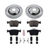Power Stop 17-18 Audi RS3 Rear Z23 Evolution Sport Brake Kit thumbnail 1