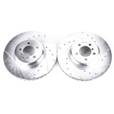 Power Stop 13-15 BMW 335i Front Evolution Drilled & Slotted Rotors - Pair thumbnail 1