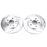Power Stop 14-19 Mini Cooper Front Evolution Drilled & Slotted Rotors - Pair thumbnail 1