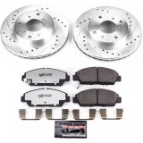 Power Stop 92-96 Honda Prelude Front Z26 Street Warrior Brake Kit thumbnail 1