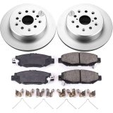 Power Stop 93-97 Lexus GS300 Rear Z17 Evolution Geomet Coated Brake Kit thumbnail 1