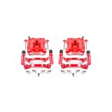 Power Stop 99-04 Jeep Grand Cherokee Front Red Calipers w/Brackets - Pair thumbnail 3