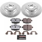 Power Stop 10-15 BMW 550i GT Rear Z26 Street Warrior Brake Kit thumbnail 1