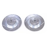 Power Stop 16-18 Volvo S90 Rear Evolution Drilled & Slotted Rotors - Pair thumbnail 2