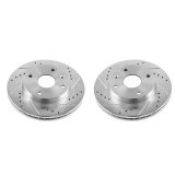Power Stop 04-08 Suzuki Forenza Front Evolution Drilled & Slotted Rotors - Pair thumbnail 1