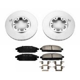 Power Stop 96-98 Nissan Pathfinder Front Z17 Evolution Geomet Coated Brake Kit thumbnail 1