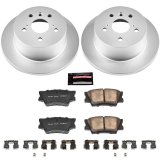Power Stop 13-18 Lexus ES300h Rear Z17 Evolution Geomet Coated Brake Kit thumbnail 1