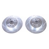 Power Stop 16-18 Land Rover Range Rover Evoque Rear Evolution Drilled & Slotted Rotors - Pair thumbnail 2