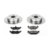 Power Stop 97-99 Chrysler Town & Country Rear Z23 Evolution Sport Brake Kit thumbnail 1