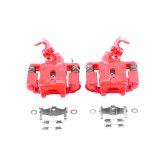 Power Stop 01-05 Hyundai Elantra Rear Red Calipers w/Brackets - Pair thumbnail 1
