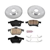 Power Stop 99-03 Saab 9-3 Front Z23 Evolution Sport Brake Kit thumbnail 1