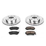 Power Stop 89-96 Nissan 240SX Front Z23 Evolution Sport Brake Kit thumbnail 1